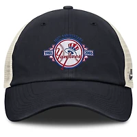 Men's Nike Navy/Natural New York Yankees Cooperstown Collection Club Trucker Adjustable Hat
