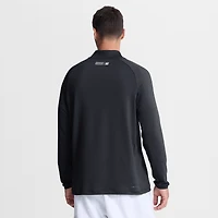 Men's Nike Navy New York Yankees Authentic Collection Dri-FIT Raglan Half-Zip Pullover