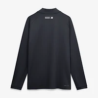 Pull-over Nike Authentic Collection Dri-FIT à demi-zip raglan, bleu marine, pour homme, New York Yankees.