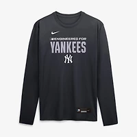 T-shirt à manches longues Nike Legend Dri-FIT Authentic Collection Legend, bleu marine, pour homme