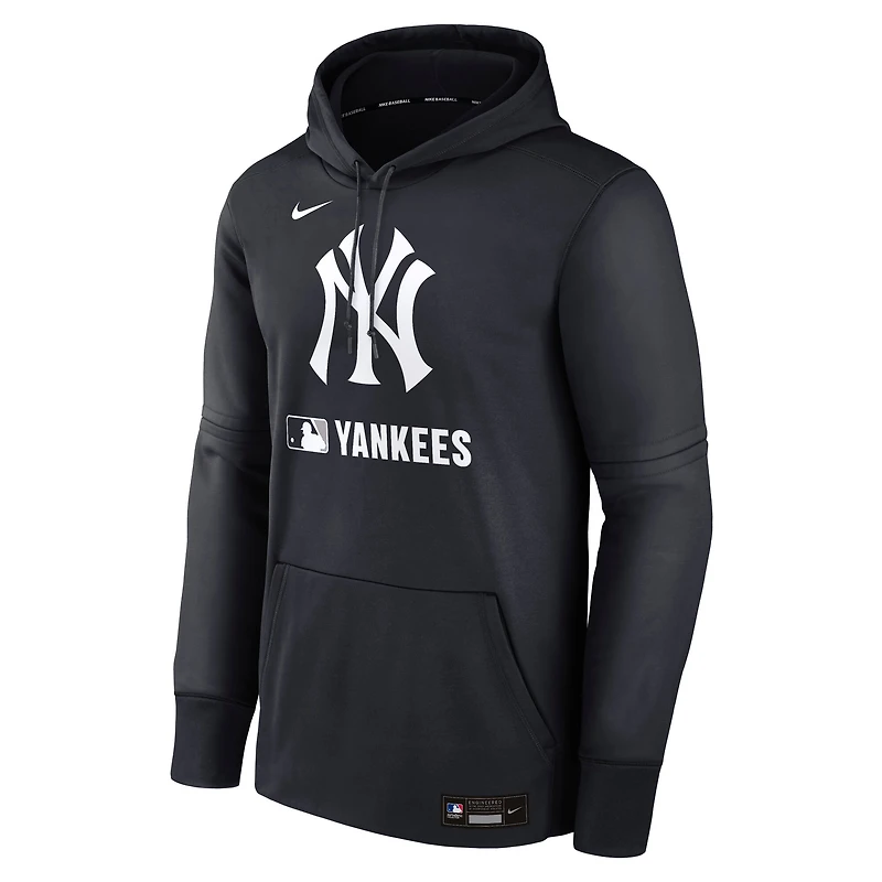 Men's Nike Navy New York Yankees Authentic Collection Performance Pullover Hoodie