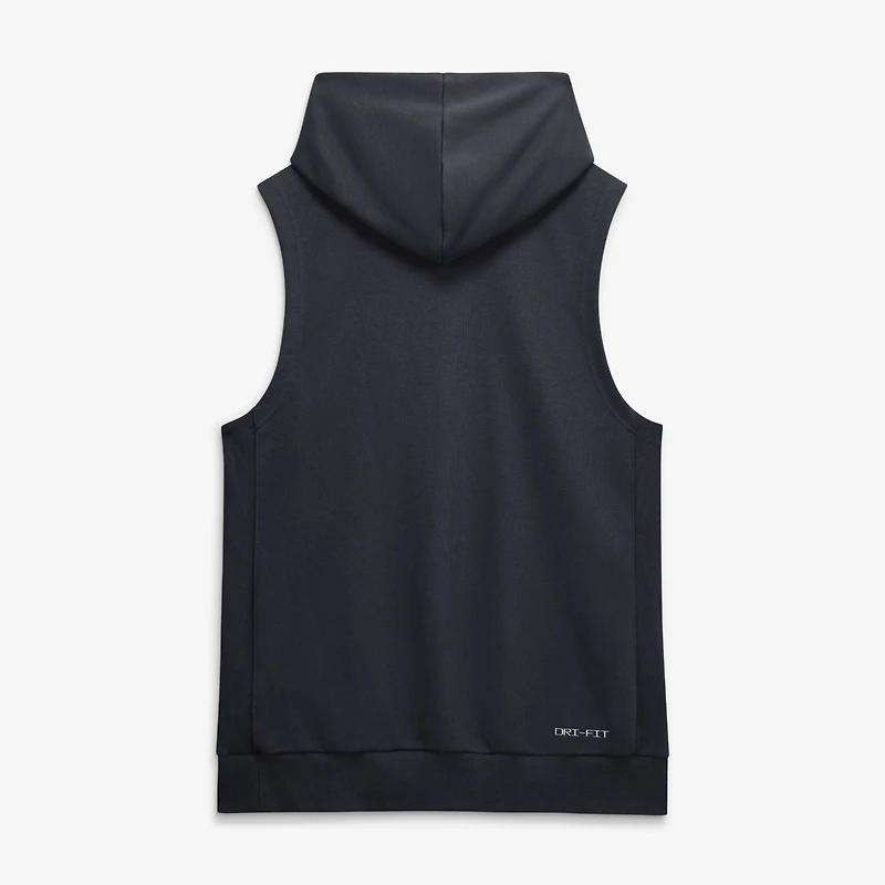 Sweat à capuche sans manches Nike Dri-FIT Authentic Collection Standard Issue, bleu marine