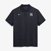 Men's Nike Navy New York Yankees Authentic Collection Striped Victory Dri-FIT Polo