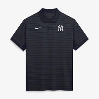 Men's Nike Navy New York Yankees Authentic Collection Striped Victory Dri-FIT Polo