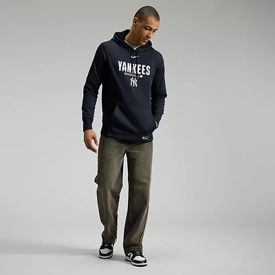 Sweat à capuche Nike Authentic collection Therma-FIT bleu marine pour homme