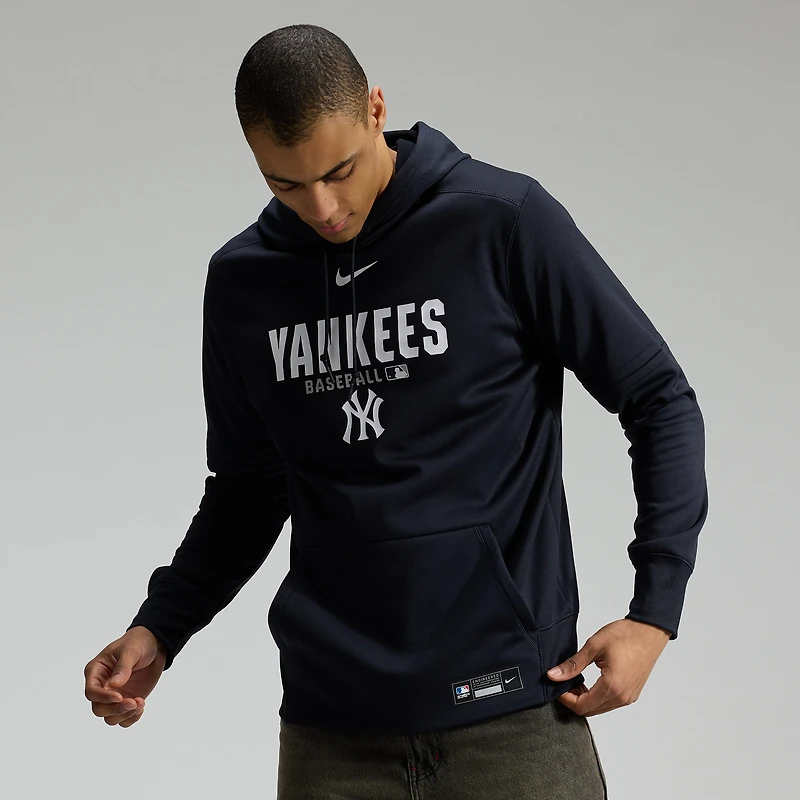 Men's Nike Navy New York Yankees Authentic Collection Therma-FIT Hoodie