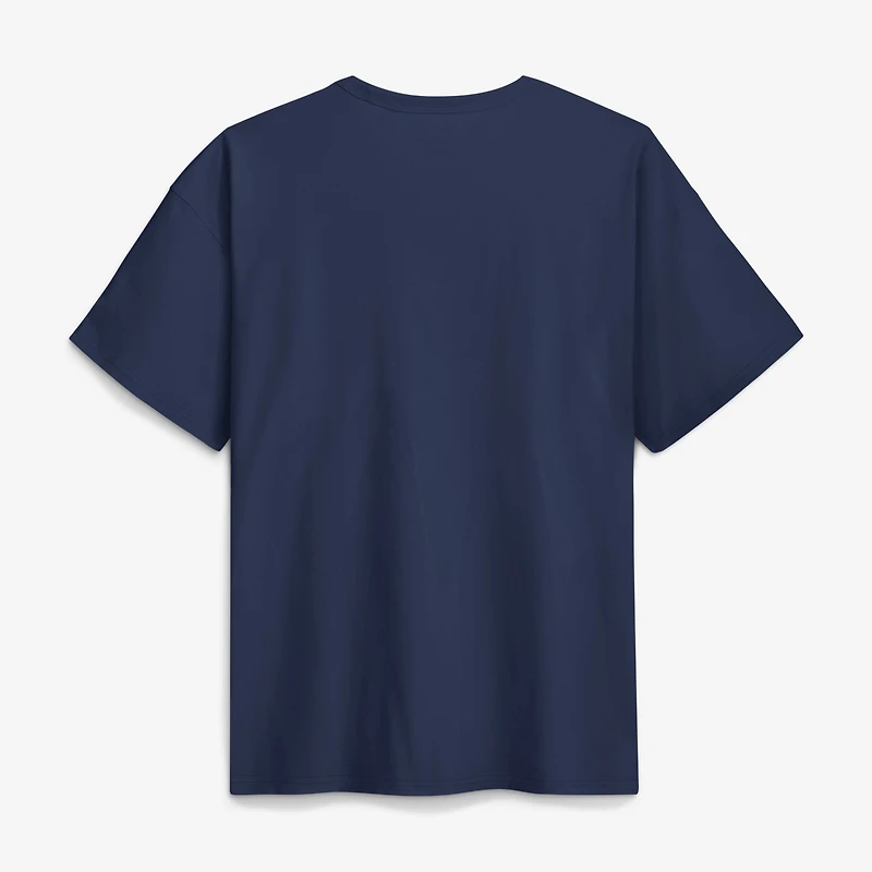 T-shirt Nike Max90 bleu marine pour homme, logo des Yankees de New York