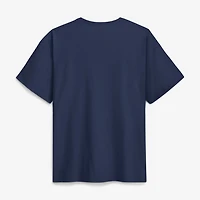 T-shirt Nike Max90 bleu marine pour homme, logo des Yankees de New York