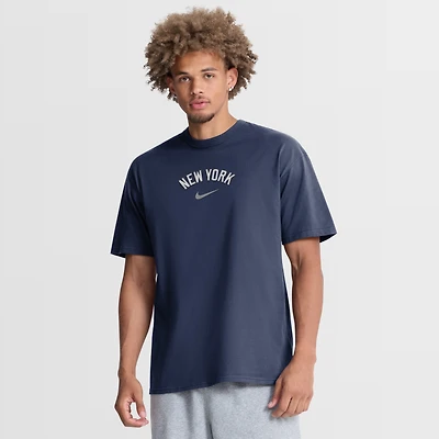 Men's Nike Navy New York Yankees City Name Max90 T-Shirt