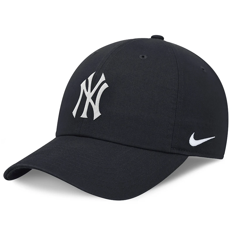 Casquette ajustable Nike bleu marine New York Yankees Club pour homme
