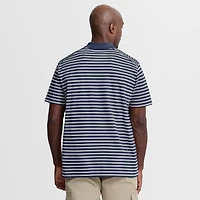 Men's Nike  Navy New York Yankees Cooperstown Collection Dri-FIT Victory Striped Polo