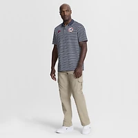 Men's Nike  Navy New York Yankees Cooperstown Collection Dri-FIT Victory Striped Polo