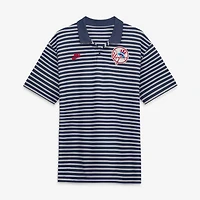 Men's Nike  Navy New York Yankees Cooperstown Collection Dri-FIT Victory Striped Polo