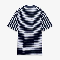 Men's Nike  Navy New York Yankees Cooperstown Collection Dri-FIT Victory Striped Polo