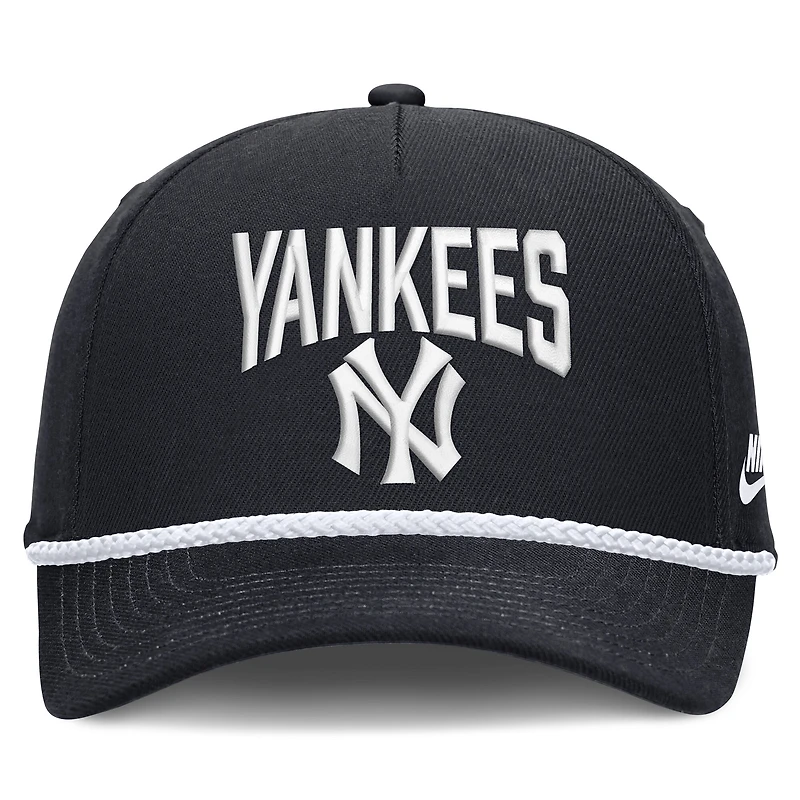 Men's Nike Navy New York Yankees Cooperstown Rise Adjustable Hat