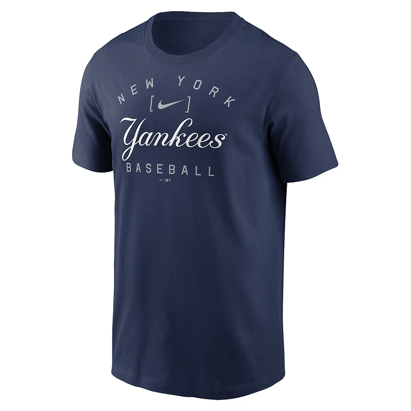 FBC YANKEE NAVY NK SP24 HOMME NIKE HOME TEAM ATHLETIC ARCH SS TEE TEEMENSCC