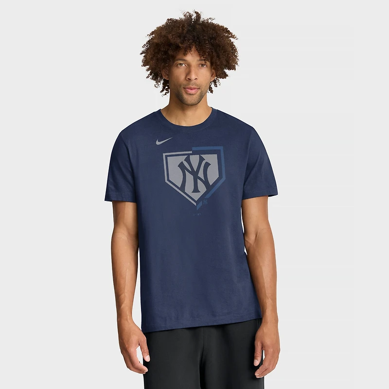 T-shirt Nike Icon New York Yankees bleu marine pour homme