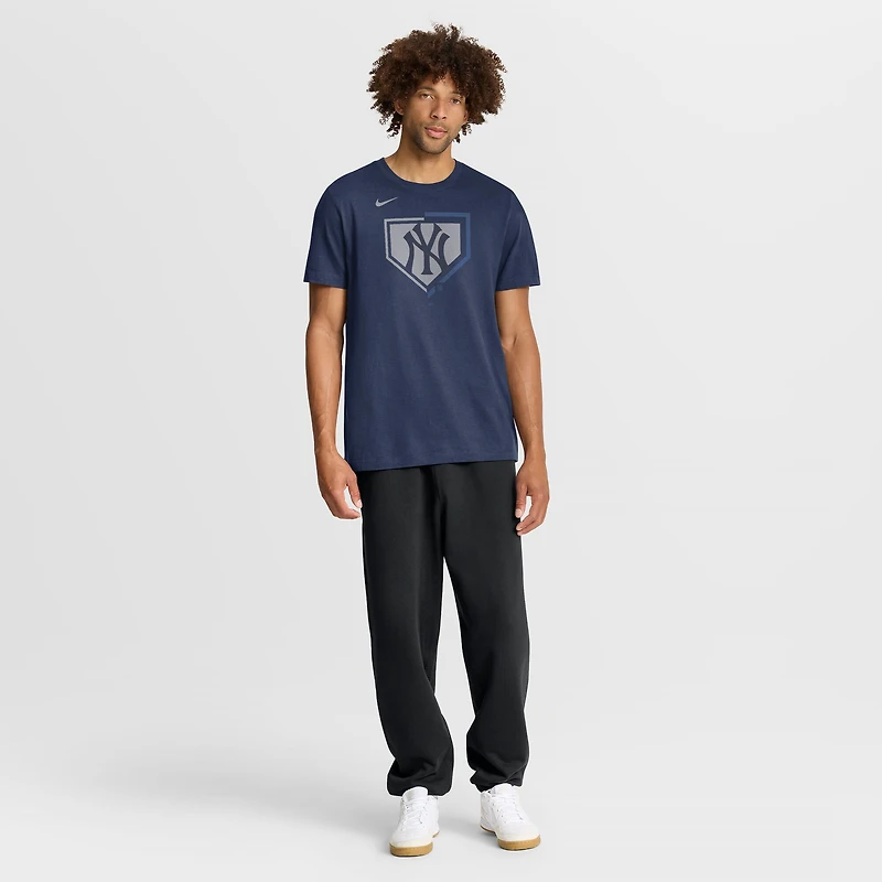 T-shirt Nike Icon New York Yankees bleu marine pour homme