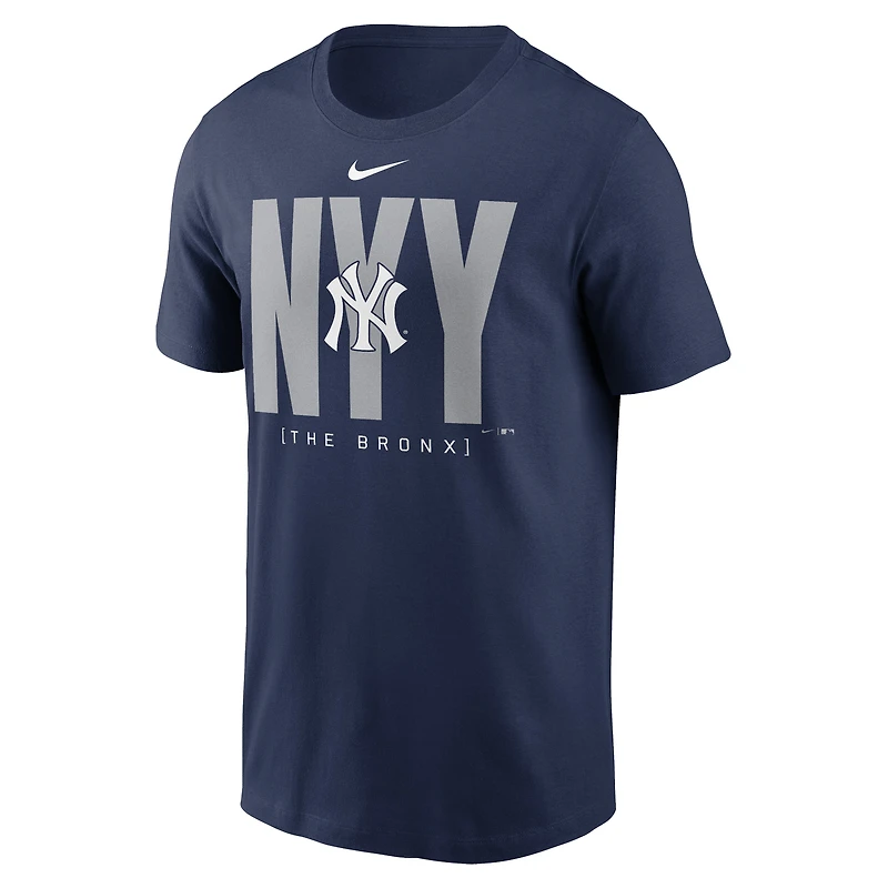Men's Nike Navy New York Yankees Team Scoreboard T-Shirt