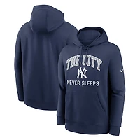 Men's Nike Navy New York Yankees The City Never Sleeps Club Hoodie