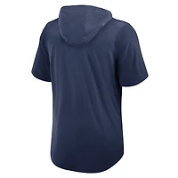 T-shirt à capuche Nike bleu marine New York Yankees Tri-Blend pour homme