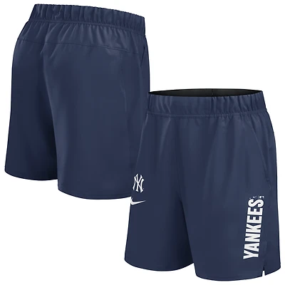 Short Nike Victory Performance tissé bleu marine des Yankees de New York pour homme
