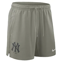 Men's Nike Olive New York Yankees Statement Primary Dri-FIT Shorts