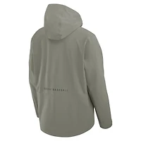 Veste à capuche zippée intégrale Nike Olive New York Yankees Unlimited pour homme