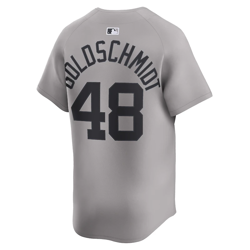 Men's Nike Paul Goldschmidt Gray New York Yankees Road Limited Player Jersey