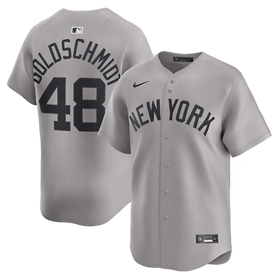 Maillot de joueur Nike Paul Goldschmidt gris New York Yankees Road Limited pour homme
