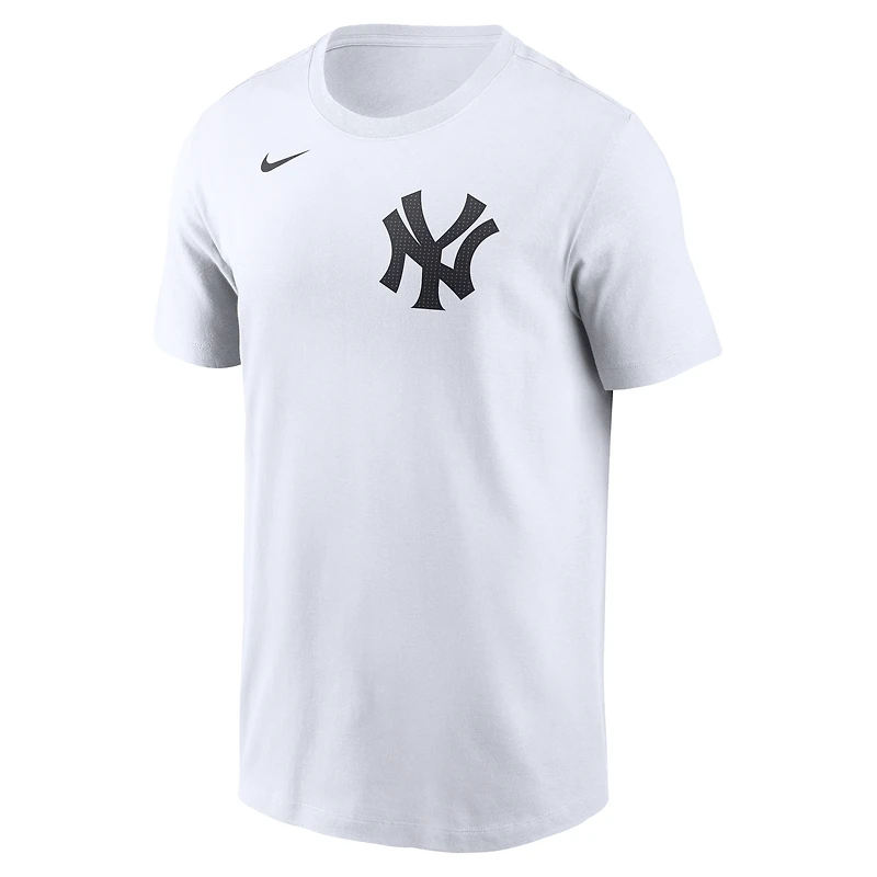 T-shirt Nike Paul Goldschmidt blanc pour homme avec nom et numéro Fuse des Yankees de New York