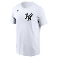T-shirt Nike Paul Goldschmidt blanc pour homme avec nom et numéro Fuse des Yankees de New York