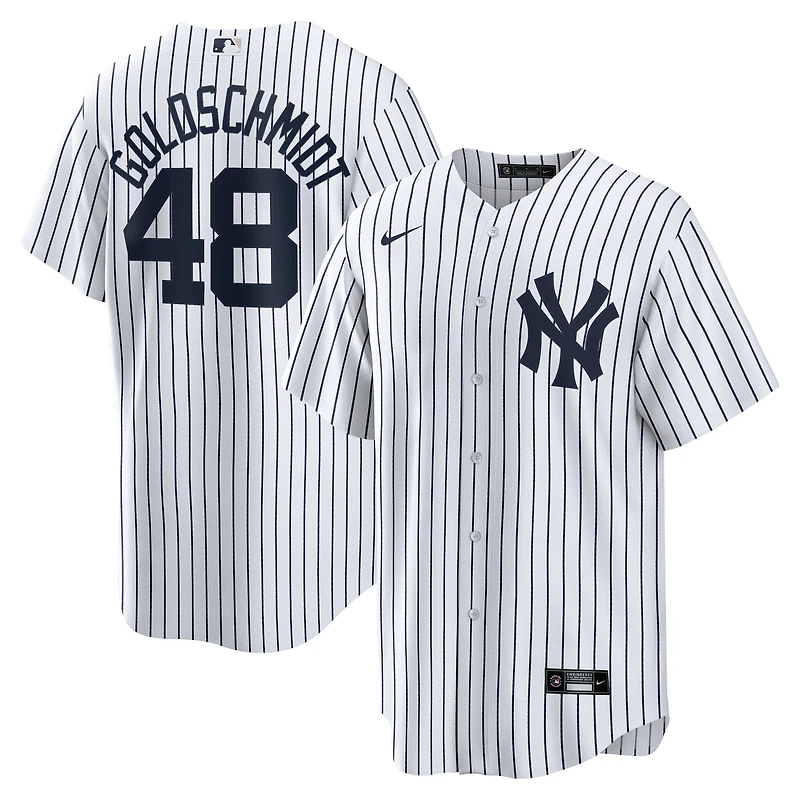 Maillot réplique domicile Nike Paul Goldschmidt blanc des Yankees de New York pour homme