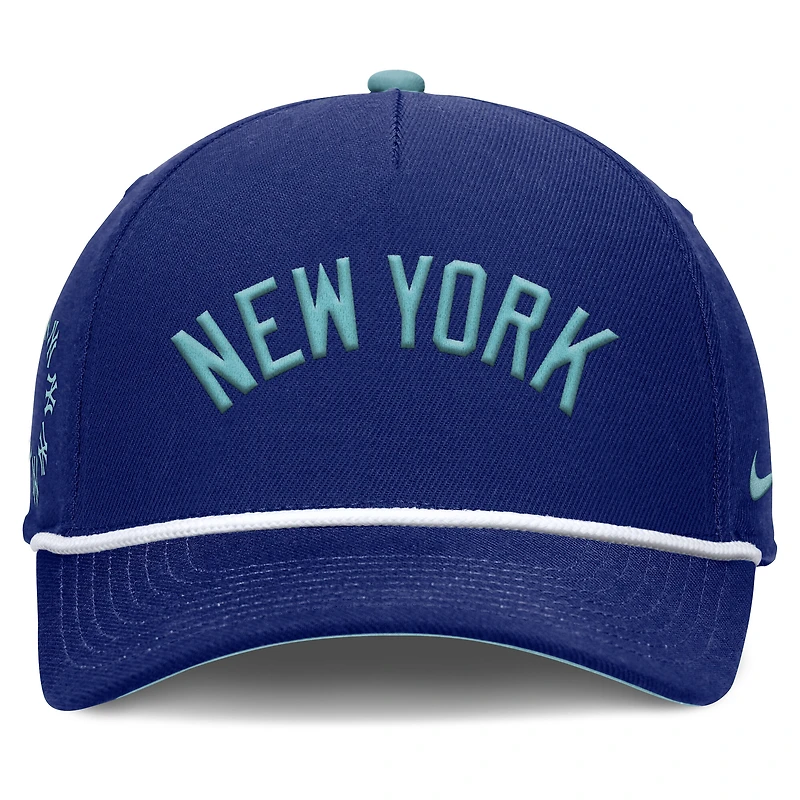 Men's Nike  Royal New York Yankees Father's Day Rise Adjustable Hat