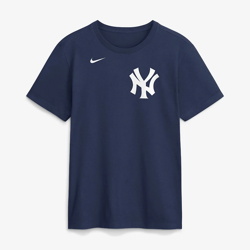 Men's Nike Spencer Jones Navy New York Yankees Home Name & Number T-Shirt