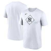 Men's Nike White New York Yankees Icon Legend Dri-FIT T-Shirt