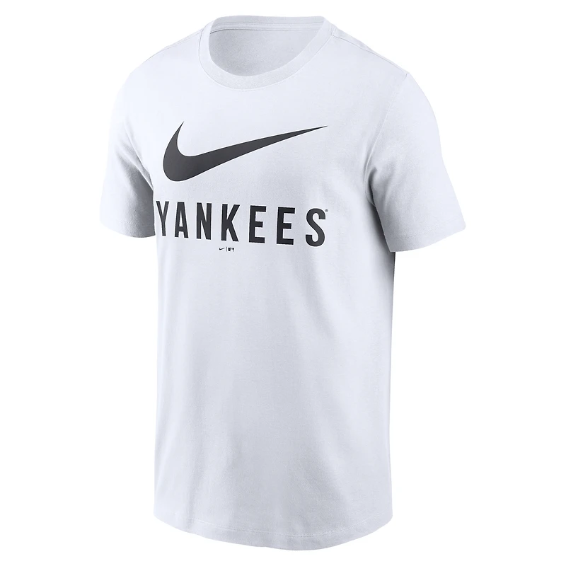 Men's Nike White New York Yankees Swoosh T-Shirt