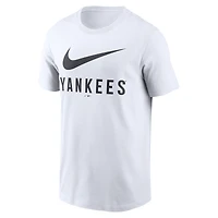 Men's Nike White New York Yankees Swoosh T-Shirt