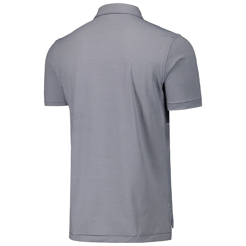 Men's Peter Millar Navy New York Yankees Jubilee Stripe Stretch Jersey Polo