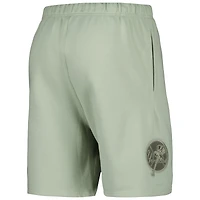 Men's Pro Standard Cream New York Yankees Neutral Fleece Shorts