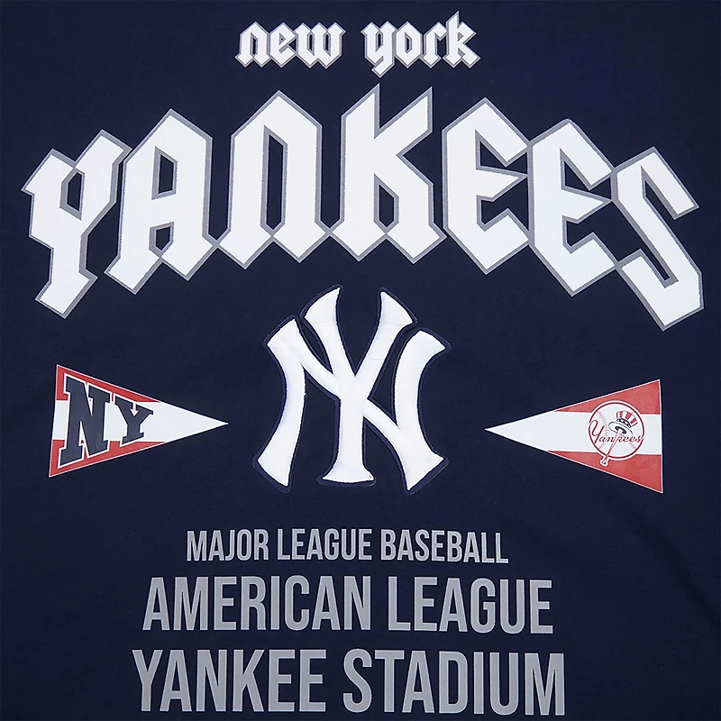 T-shirt surdimensionné Pro Standard bleu marine New York Yankees City Tour pour hommes