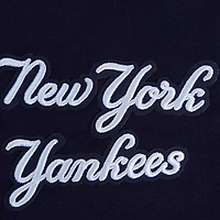 Men's Pro Standard Navy New York Yankees Turn It Up Dropped Shoulder T-Shirt