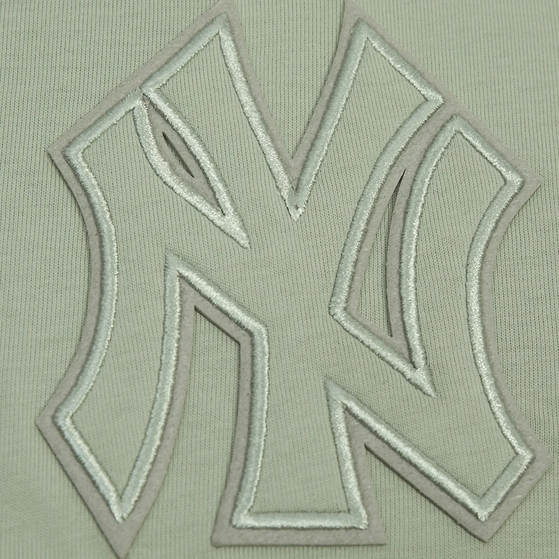 Men's Pro Standard Olive New York Yankees Neutral Drop Shoulder T-Shirt