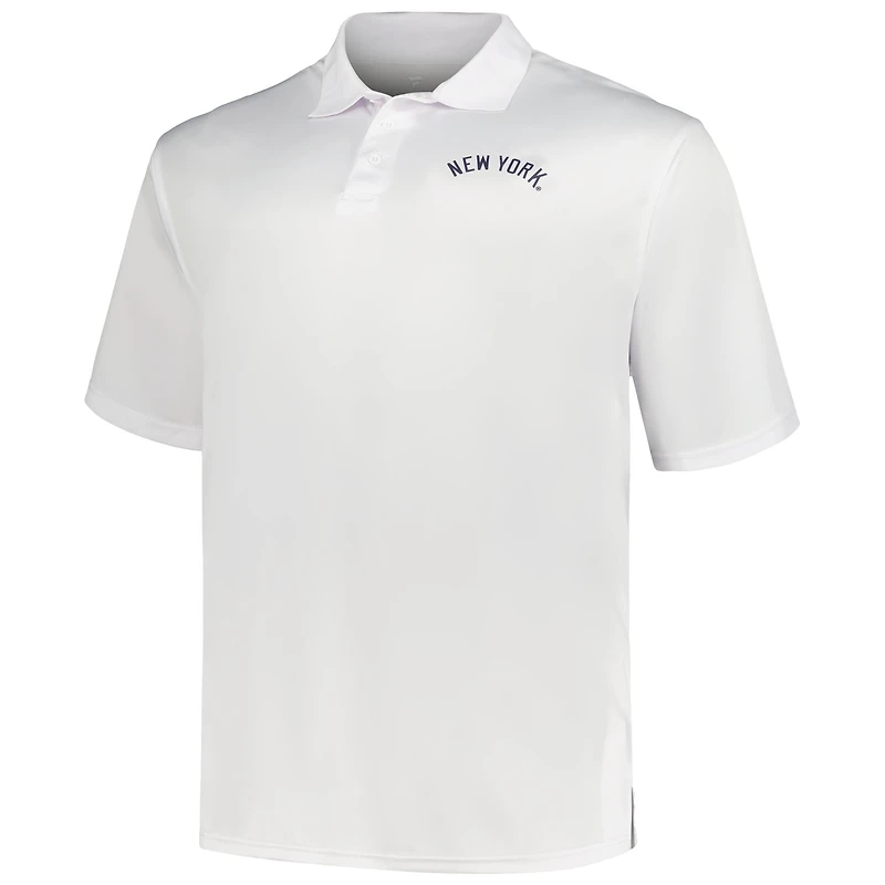 Ensemble de deux polos unis pour hommes Profile des New York Yankees bleu marine/blanc