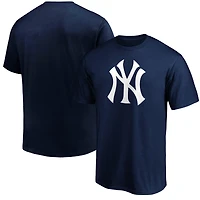 Men's Profile Navy New York Yankees Big & Tall Primary Logo T-Shirt