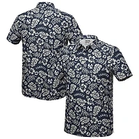 Polo de performance PUA Reyn Spooner bleu marine New York Yankees, collection Cooperstown, grandes tailles