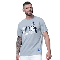 Men's Starter  Navy/Heather Gray New York Yankees Two-Pack T-Shirt Set