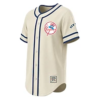 Maillot rétro des Yankees de New York pour homme, coutures naturelles