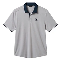 Men's TravisMathew  Gray New York Yankees Victory Vibes Polo