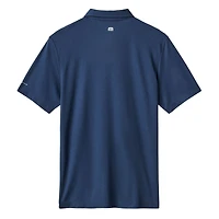 Polo bleu marine TravisMathew pour homme, motif tri-blend, les éliminatoires des Yankees de New York
